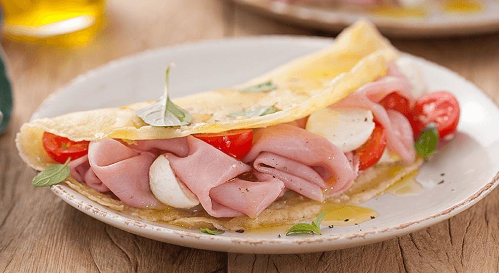 CREPIOCA PRESUNTO E QUEIJO