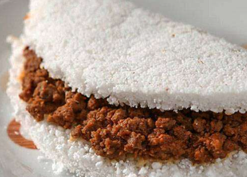 TAPIOCA CARNE C/ QUEIJO