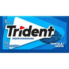 CHICLETE TRIDENT HORTELÃ 8G