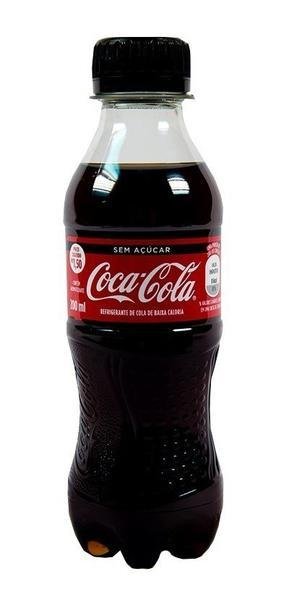 REFRI COCA COLA ZERO PT 200ML