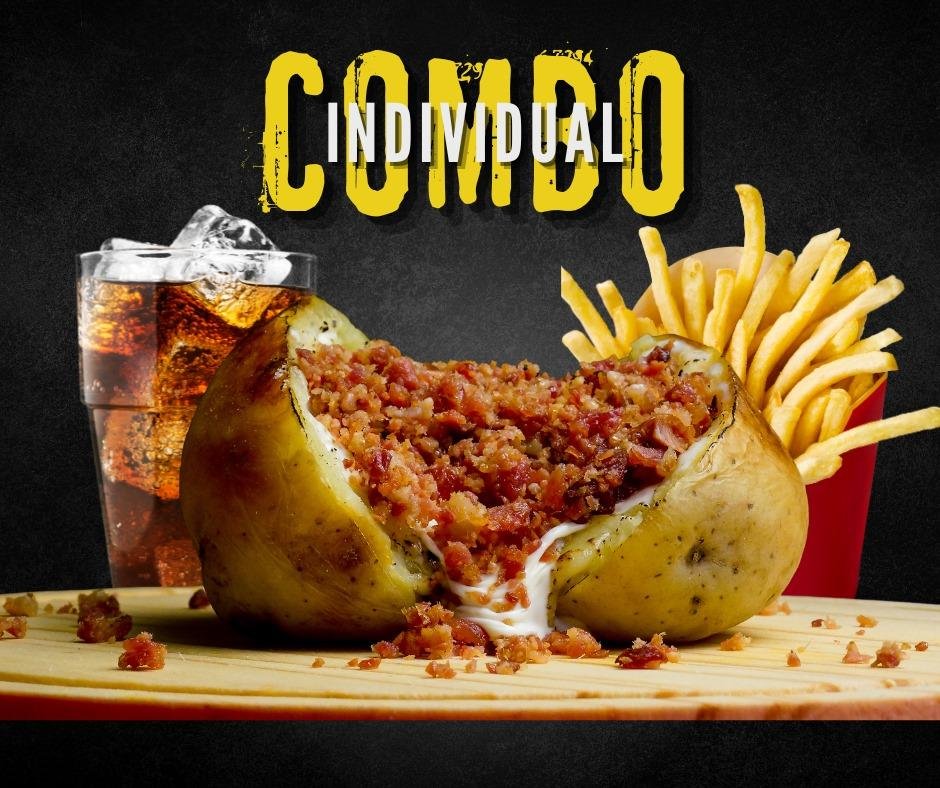 BATATA + FRITAS + REFRI